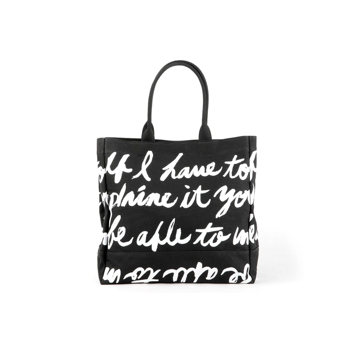 initial painting canvas shopper